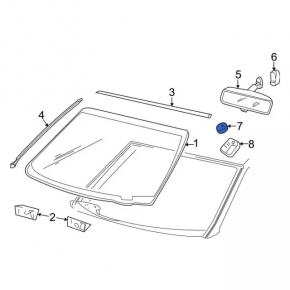Rain sensor Ford Edge 15-18