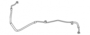 High pressure hose power steering Mazda CX-7 06-09