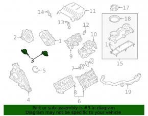 Porsche Cayenne 19-26 Variable Valve Timing Valve