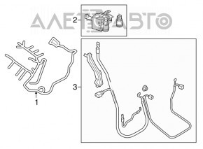 Engine wiring for Audi A4 B9 17-19 2.0T