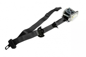 Passenger seat belt with squib Chevrolet Malibu 13-15 black