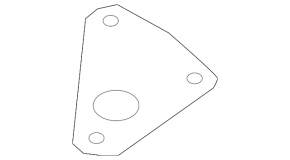 Hood insulation left BMW 7 G11 G12 16-22 small
