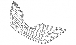 Radiator grille Toyota Camry 40-09 07-09 SE