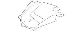 Front right engine compartment trim for Lexus RX300 RX330 04-06