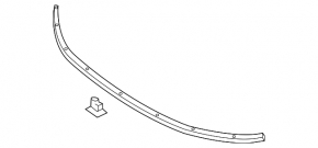Mitsubishi Outlander 14-22 Hood Seal