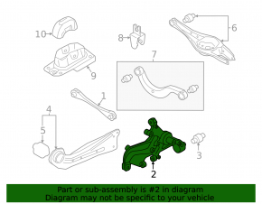 Rear left axle VW Jetta 19-