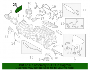 AC HEAT CLIMATE CONTROL MODULE BMW 5 G30 17-18