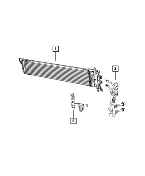Oil Cooling Tubes Jeep Renegade 15-