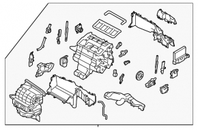 Heater assembly Subaru Outback 20-23 2.5 limited