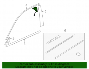 Honda Civic XI FE/FL 22-26 front right inner door trim