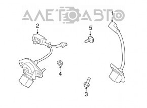 Rear view camera Subaru Outback 10-14