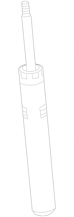 Front left shock absorber for Audi A5 08-16