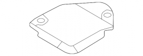 Rear engine protection hatch Mazda CX-30 20-