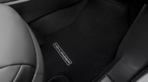 Set of floor mats for Toyota Highlander 20-cloth black
