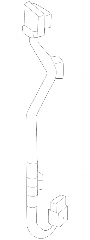 Mazda CX-50 23-25 radiator deflector blind wiring