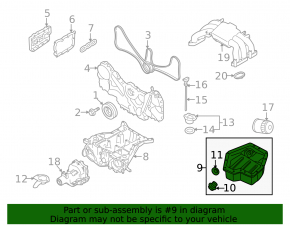 Subaru Tribeca B10 08-14 3.6 Oil Pan