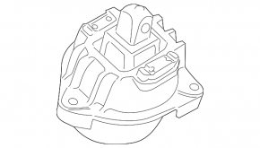 Right engine mount for BMW 5 GT F07 10-15 N63