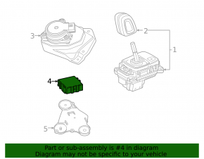 Automatic transmission computer Volvo XC90 16-23