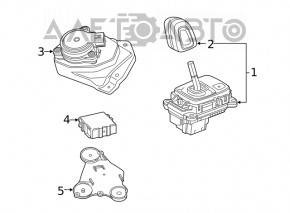 Automatic transmission computer Volvo XC90 16-23