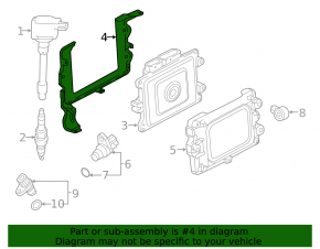 Honda Insight 19-22 Engine Computer ECU Bracket