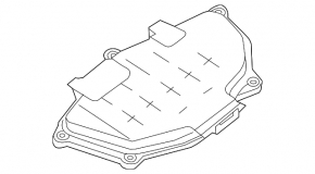 ECU cover for engine computer Audi A6 C7 12-18 2.0T, 3.0T