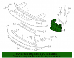Left eyepiece BMW 5 G30 17-23