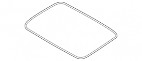 BMW 5 G30 17-23 sunroof seal outer