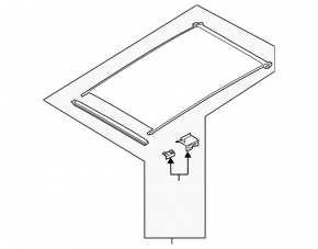 Panoramic blind VW Tiguan 18-22 ser