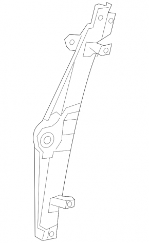 Window lifter with motor front left Nissan Maxima A36 16-23