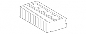 Lexus LS460 LS600h Audio Amplifier 07-12