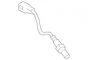 Lambda probe left second Toyota Sequoia 08-16
