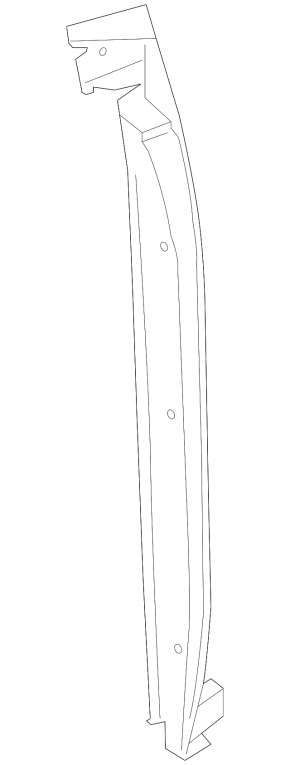 Wing seal door-wing left Porsche Macan 15-
