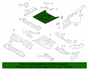 Nissan Sentra 20-24 Trunk Tray