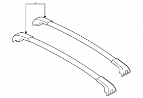 Ford Escape MK4 20-25 crossbars