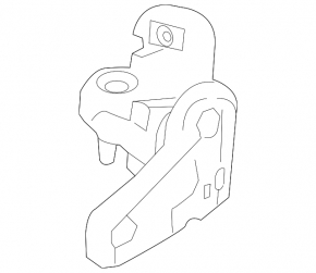 Door hinge lower front left Jaguar F-Pace X761 17-