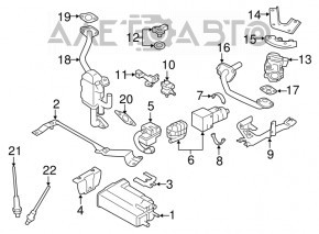 Map Sensor Subaru Forester 14-18 SJ 2.5