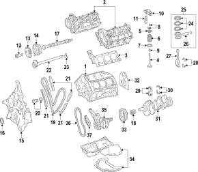 Connecting rod with piston Mercedes W221 S500 S550 M273 5.5