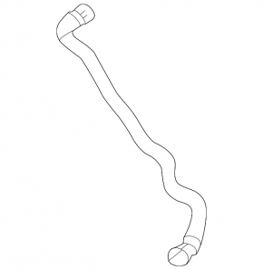 Upper cooling hose Volvo XC60 22-25 B5, B6