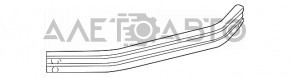 Rear Bumper Reinforcement Lexus RX300 RX330 RX350 RX400h 04-09