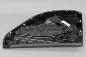 Door trim card rear left Dodge Dart 13-16 black