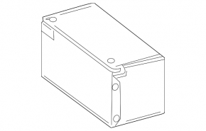 Battery housing VW Jetta 19-