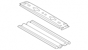 Sunroof curtain Toyota Prius V 12-17