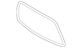 Mitsubishi Lancer 10-15 front bumper grille frame