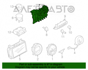 Climate control and window lift Mini Cooper Clubman R55 11-14 manual