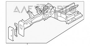 Front right quarter Hyundai Elantra UD 11-16