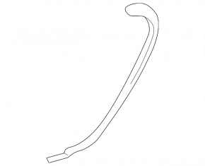 Front right headlight seal for Audi A3 8V 17-20