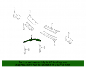 Water separator plastic Mercedes W164 ML