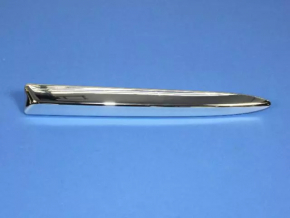 Front bumper molding left Fiat 500 12-19 chrome