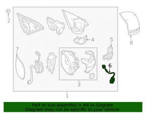 Honda HR-V 16-18 Side Mirror Camera