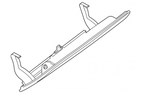 Glove box, glove compartment BMW 7 G11 G12 16-22 black